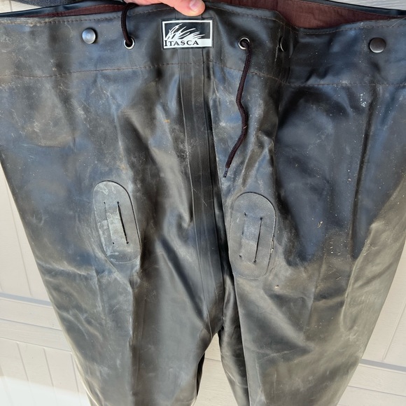 ITASCA Rubber Chest Waders - Size 9 - Picture 4 of 6